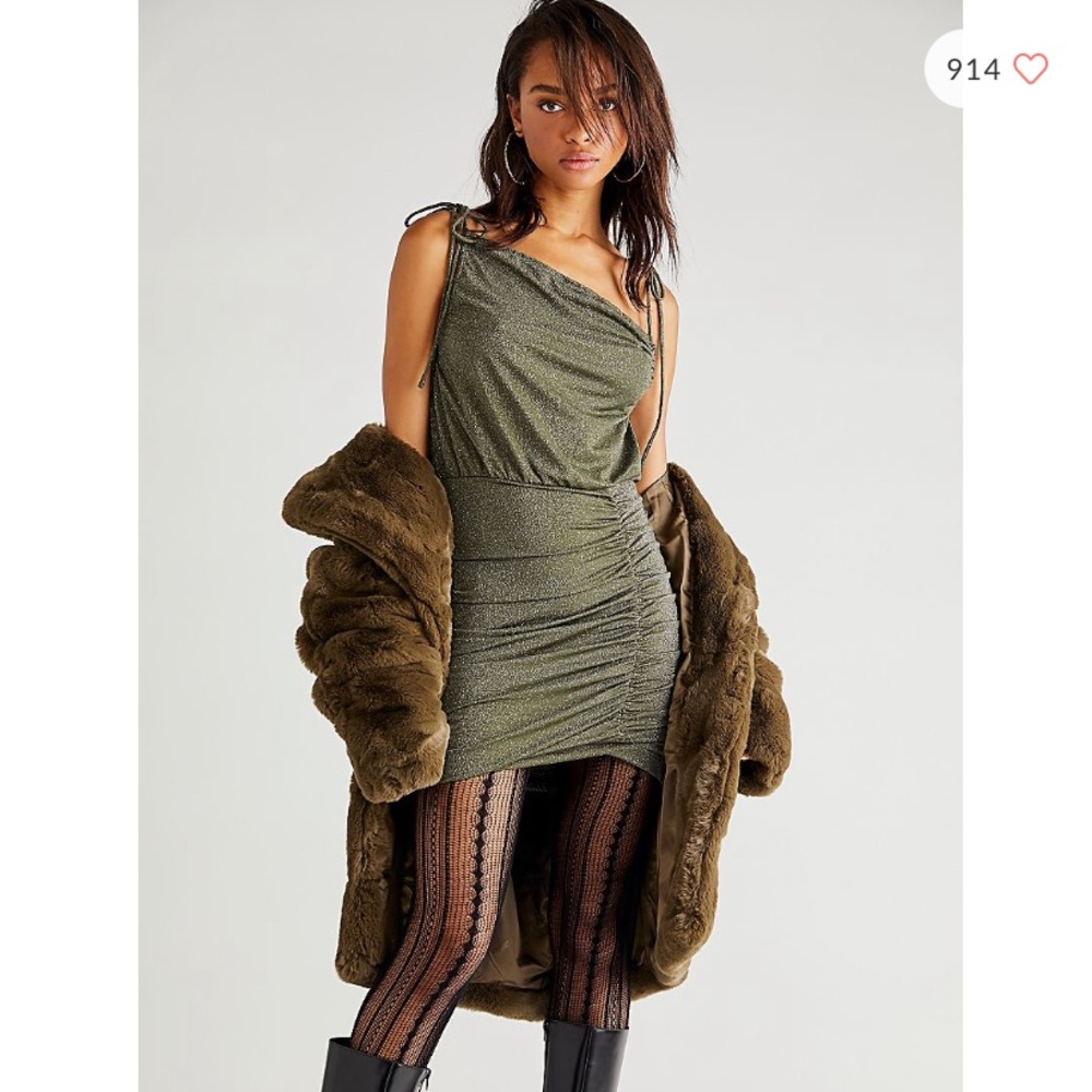 Free People poppy mini in green